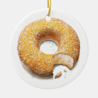 Beignet sucré mordu/beignet