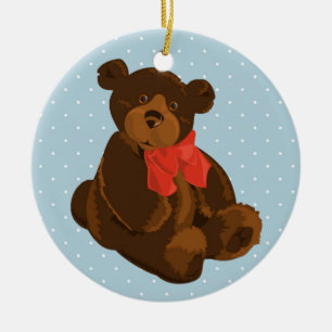 Ornement En Céramique Ben l'ours