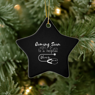 Ornement En Céramique Bientôt à l'hôpital près de chez vous