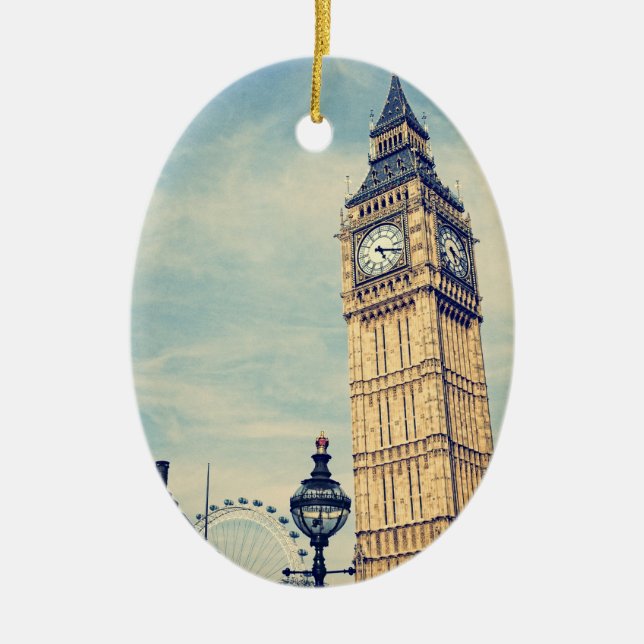 Ornement En Céramique Big Ben (Devant)