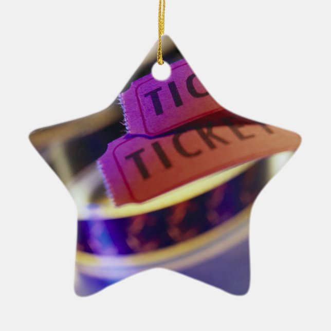 Ornement En Céramique Bobine des billets (Devant)