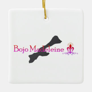 Ornement En Céramique Bojo Bright Square Ornament