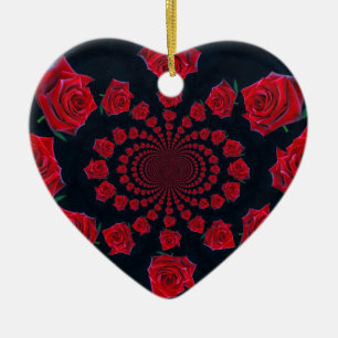 Ornement En Céramique Bonne Valentine