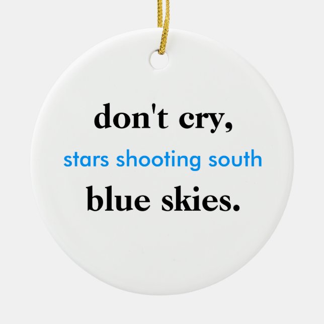 Ornement En Céramique bonnes fêtes (Devant)