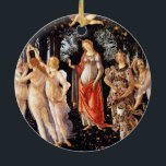 Ornement En Céramique BOTTICELLI -Primavera 1482<br><div class="desc">BOTTICELLI -Primavera 1482Tempera sur panneau; reproduction</div>