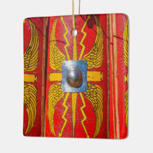 Ornement En Céramique Bouclier militaire romain - Scutum