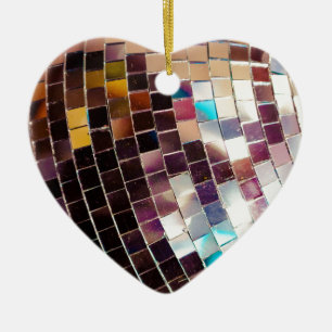 Ornement En Céramique Boule de disco