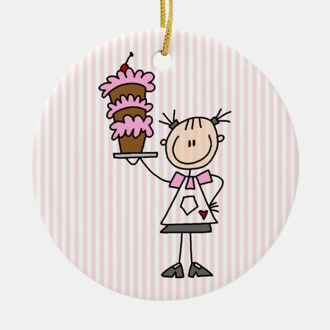 Ornement En Céramique Boulon à bâche femelle (Devant)