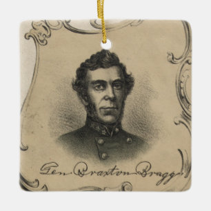 Ornement En Céramique Braxton Bragg