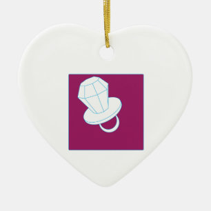 Ornement En Céramique Bruit d'anneau