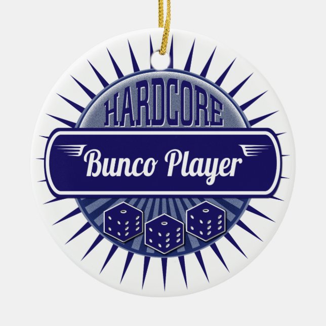 Ornement En Céramique Bunco Girls Night Out Lucky Dice (Devant)