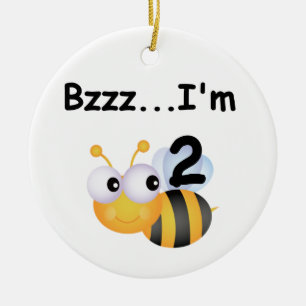 Ornement En Céramique Buzz Bumblebee 2e Anniversaire T-shirts et cadeaux