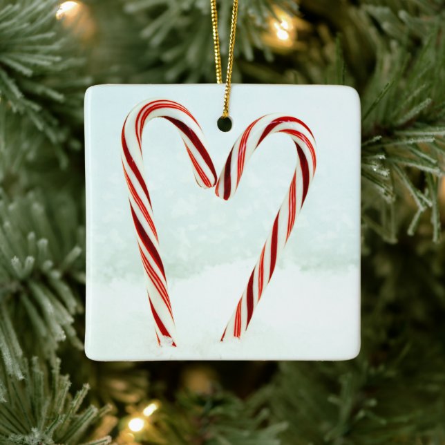 Ornement En Céramique Ça doit être l'amour (Arbre)