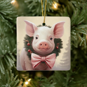 Ornement En Céramique Cadeau Amoureux des animaux, Cadeau d'amateur de f
