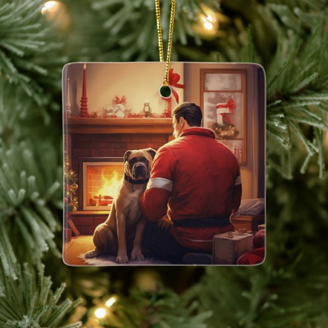 Ornement En Céramique Cadeau de boîte, Cadeau pour animaux domestiques,  (Arbre)