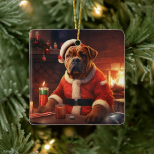 Ornement En Céramique Cadeau de boîte, Cadeau pour animaux domestiques, 