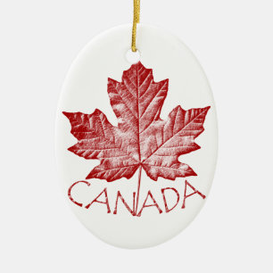 Ornement En Céramique Cadeau de Souvenir personnalisé Canada