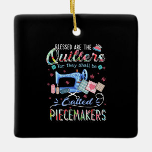 Ornement En Céramique Cadeaux de courtepointe  Quilting For They Doit Ê