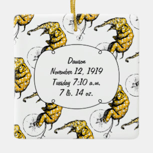Ornement En Céramique Cadeaux d'éléphant de cirque