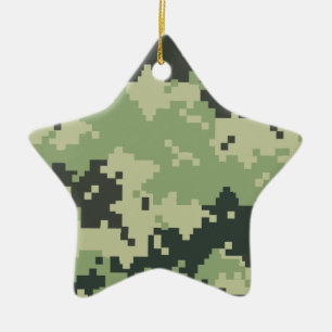 Ornement En Céramique Camo