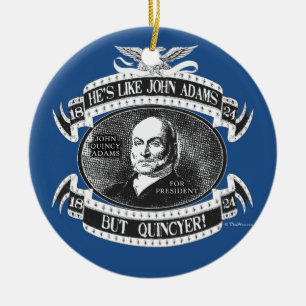 Ornement En Céramique Campagne présidentielle de John Quincy Adams