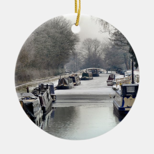 ORNEMENT EN CÉRAMIQUE CANAUX (Devant)