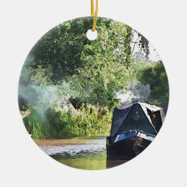 ORNEMENT EN CÉRAMIQUE CANAUX (Devant)