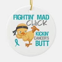 Cancer ovarien de poussin de Fightin