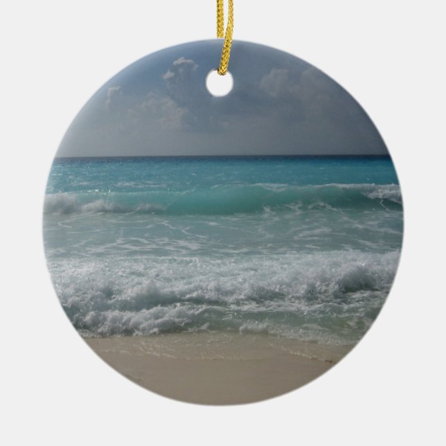 Ornement En Céramique Canun ondule l'ornement (Devant)