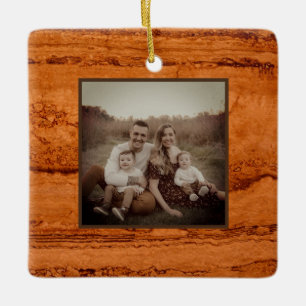 Ornement En Céramique Canyon en cuivre Granite, or ambre montagnes de Se