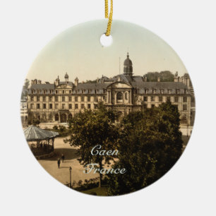 Ornement En Céramique Carré royal, Caen, Basse-Normandie, France