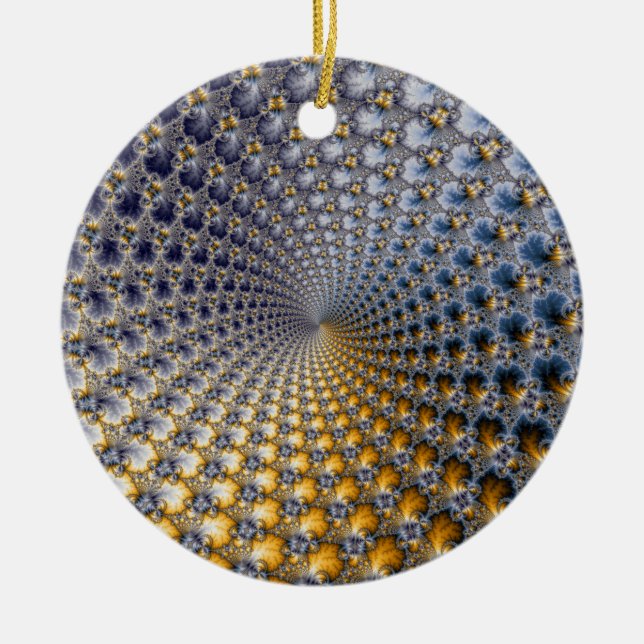 Ornement En Céramique Centrifractality - Fractal Art (Devant)