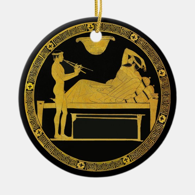 Ornement En Céramique C'est Entertainment ! (Devant)