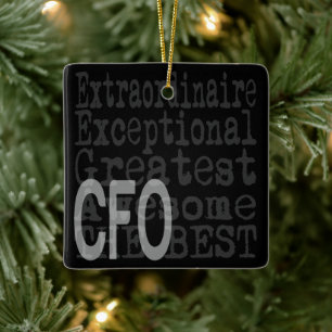 Ornement En Céramique CFO Extraordinaire