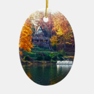 Ornement En Céramique Chambre sur le lac