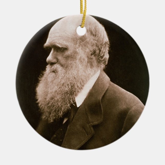 Ornement En Céramique Charles Darwin (1809-82) (photo) (Devant)