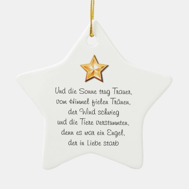 Ornement En Céramique Charmant Hansgeorent (Devant)