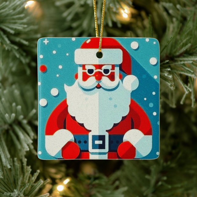 Ornement En Céramique charmant Noël (Arbre)