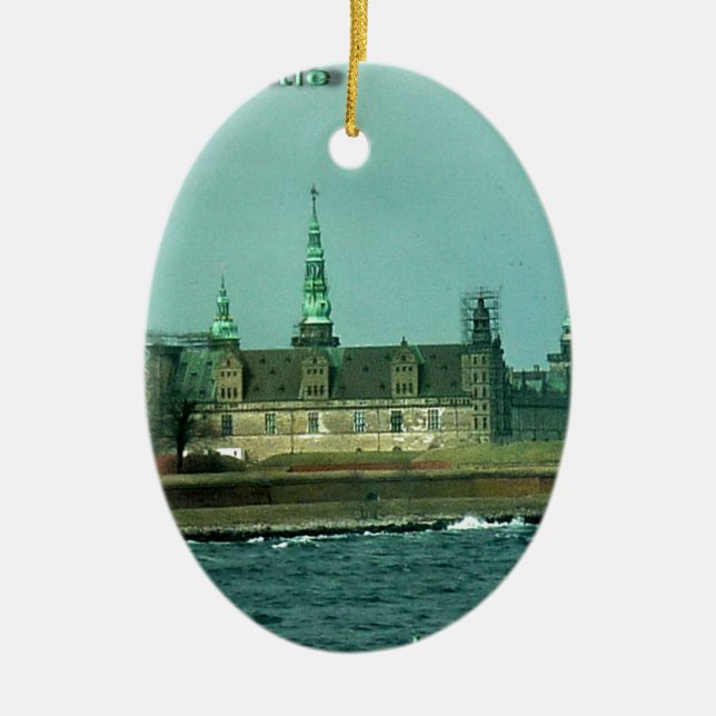 Ornement En Céramique Château de hameaux de château de Kronborgs au (Devant)