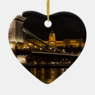 Ornement En Céramique Château de Hungary Budapest