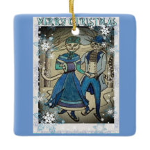 Chats de patinage sur glace