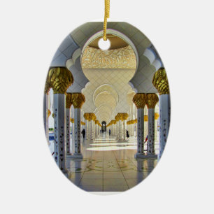 Ornement En Céramique Cheik Zayed Grand Mosque Corridor