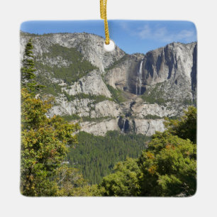 Ornement En Céramique Chutes de Yosemite depuis le sentier Four Mile