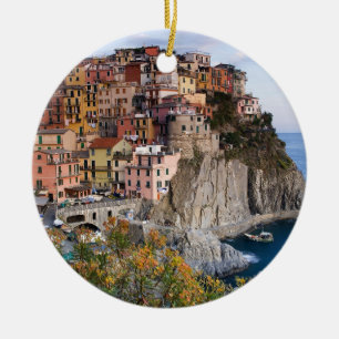 Ornement En Céramique Cinque Terre, Italie