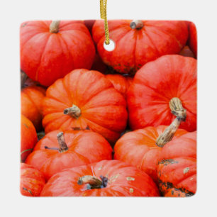 Ornement En Céramique Citrouilles orange au marché, Allemagne