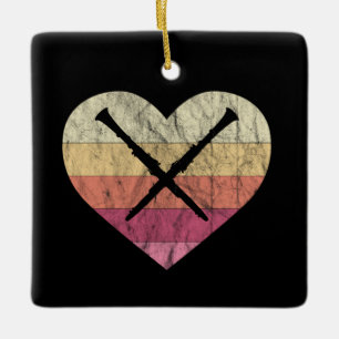 Ornement En Céramique Clarinetist aime jouer Clarinet