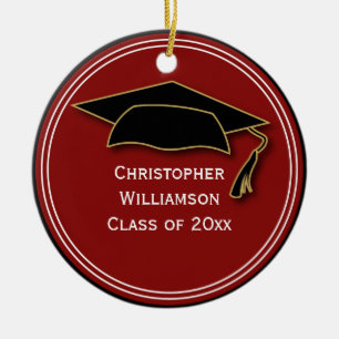 Ornement En Céramique Classe de diplômes de l'école Keepsaké