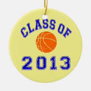 Ornement En Céramique Classe du basket-ball 2013