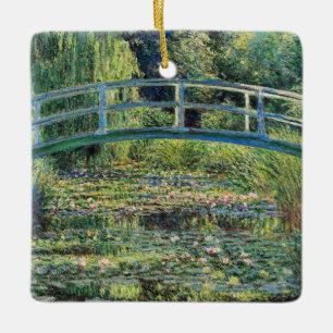 Ornement En Céramique Claude Monet - Bassin aux nymphéas et Pont japonai