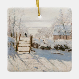 Ornement En Céramique Claude Monet - La Pie